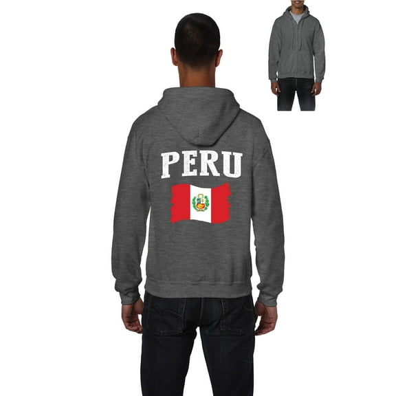 NIB - Men's Sweatshirt Full-Zip Pullover - Peru
