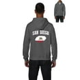 thumbnail image 1 of Normal is Boring - Men's Sweatshirt Full-Zip Pullover, up to Men Size 5XL - San Diego, 1 of 5