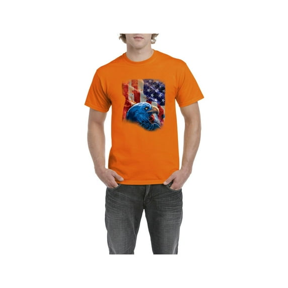 Normal is Boring - Men's T-Shirt Short Sleeve, up to Men Size 5XL - American Flag 4th of July