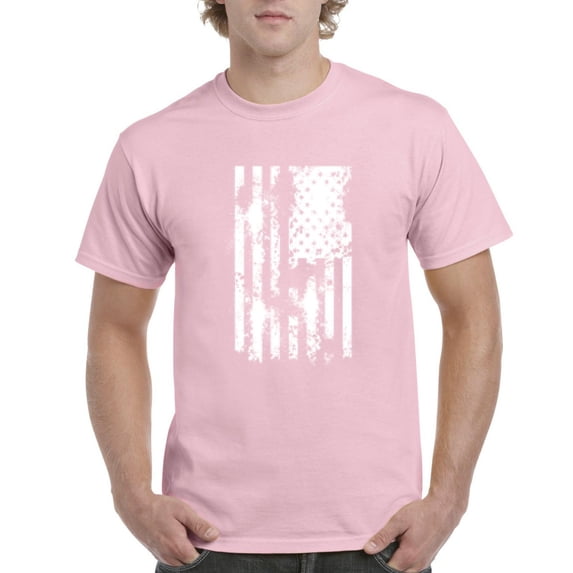 Normal is Boring - Men's T-Shirt Short Sleeve, up to Men Size 5XL - American Flag 4th of July