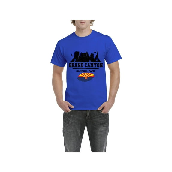 NIB - Men's T-Shirt Short Sleeve - Arizona Grand Canyon National Park