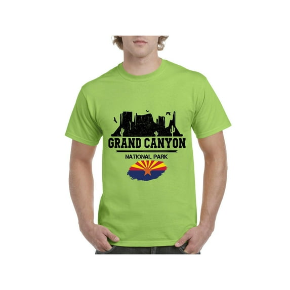 NIB - Men's T-Shirt Short Sleeve - Arizona Grand Canyon National Park