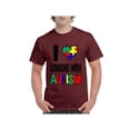 thumbnail image 1 of Normal is Boring - Men's T-Shirt Short Sleeve, up to Men Size 5XL - Autism Awareness, 1 of 5