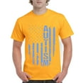 thumbnail image 1 of Normal is Boring - Men's T-Shirt Short Sleeve, up to Men Size 5XL - Autism Flag, 1 of 5