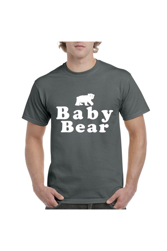- Men's T-Shirt Short Sleeve, up to Men Size 5XL - Baby Bear