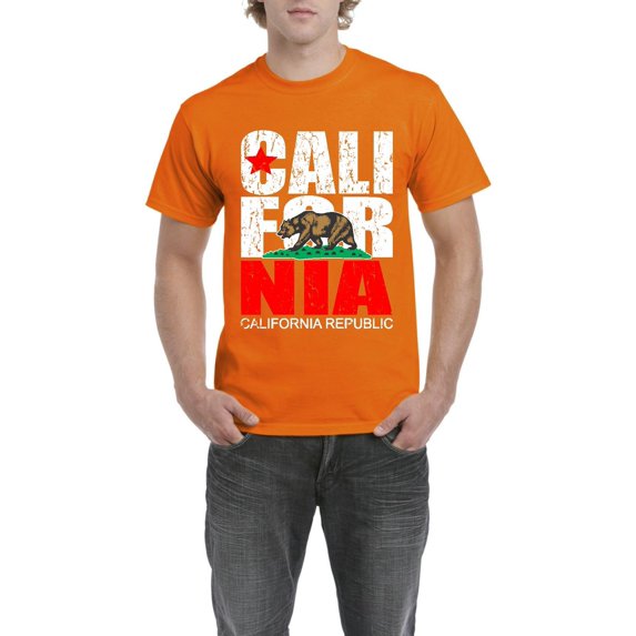 Normal is Boring - Men's T-Shirt Short Sleeve, up to Men Size 5XL - California Cali