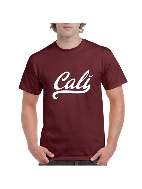 - Men's T-Shirt Short Sleeve, up to Men Size 5XL - California Cali