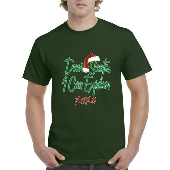 NIB - Men's T-Shirt Short Sleeve - Dear Santa