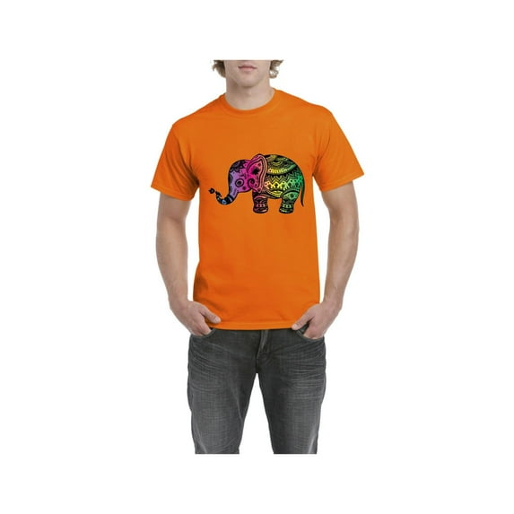 Normal is Boring - Men's T-Shirt Short Sleeve, up to Men Size 5XL - Elephant
