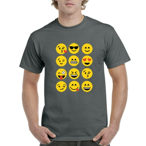 NIB - Men's T-Shirt Short Sleeve - Emoji Group