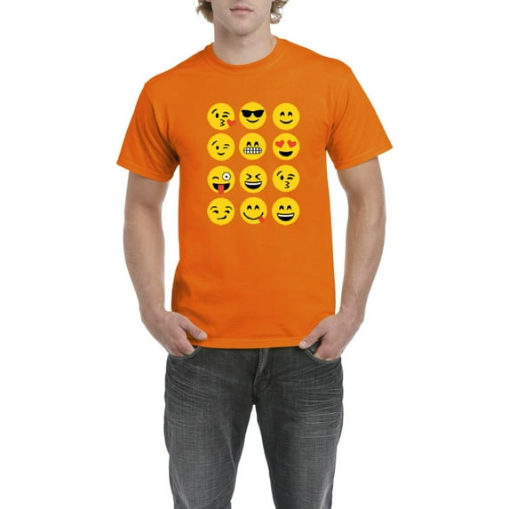 NIB - Men's T-Shirt Short Sleeve - Emoji Group