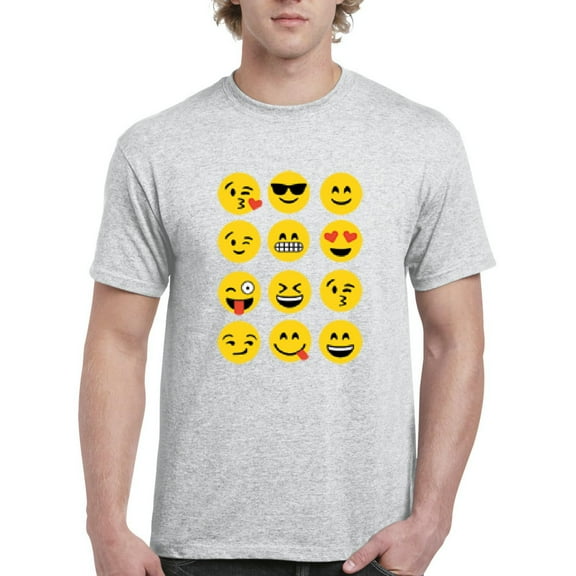 NIB - Men's T-Shirt Short Sleeve - Emoji Group