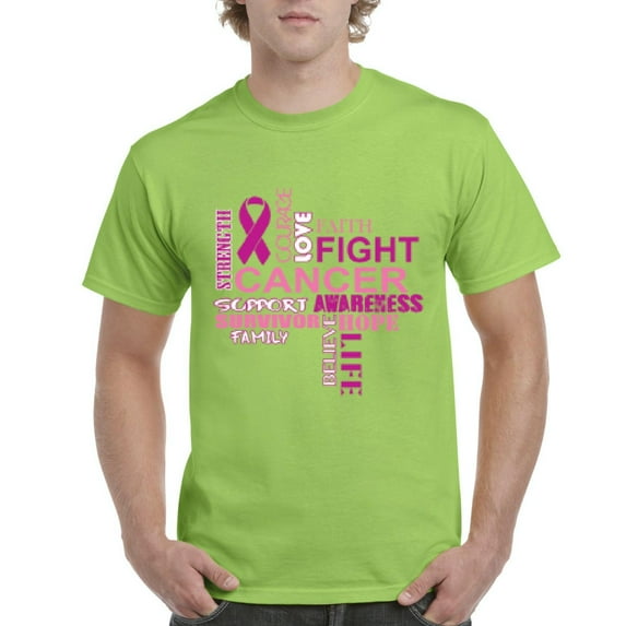 Normal is Boring - Men's T-Shirt Short Sleeve, up to Men Size 5XL - Fight Breast Cancer