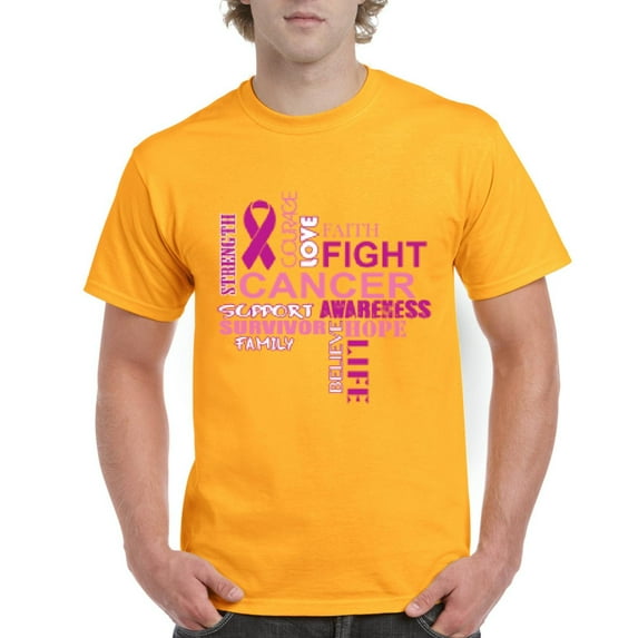Normal is Boring - Men's T-Shirt Short Sleeve, up to Men Size 5XL - Fight Breast Cancer