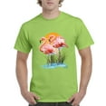thumbnail image 1 of Normal is Boring - Men's T-Shirt Short Sleeve, up to Men Size 5XL - Flamingo, 1 of 5