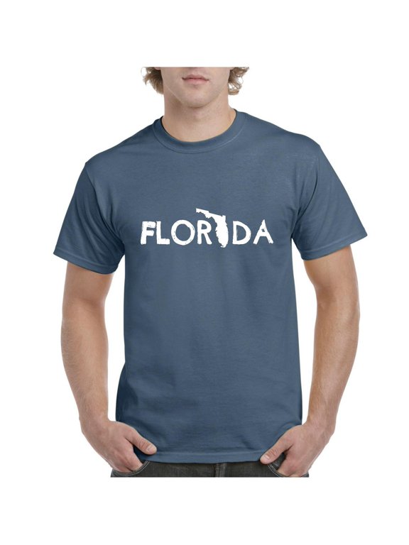 - Men's T-Shirt Short Sleeve, up to Men Size 5XL - Florida