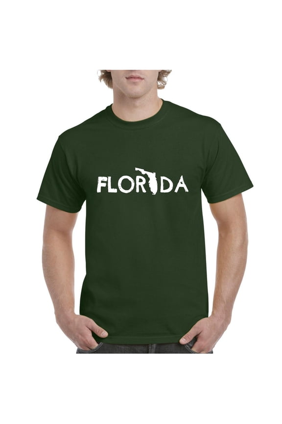 - Men's T-Shirt Short Sleeve, up to Men Size 5XL - Florida