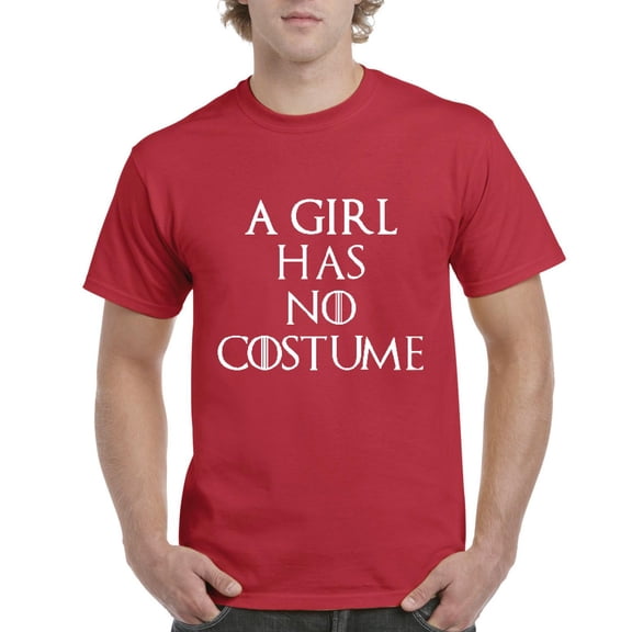 Normal is Boring - Men's T-Shirt Short Sleeve, up to Men Size 5XL - Halloween Costume This Girl Has No Costume