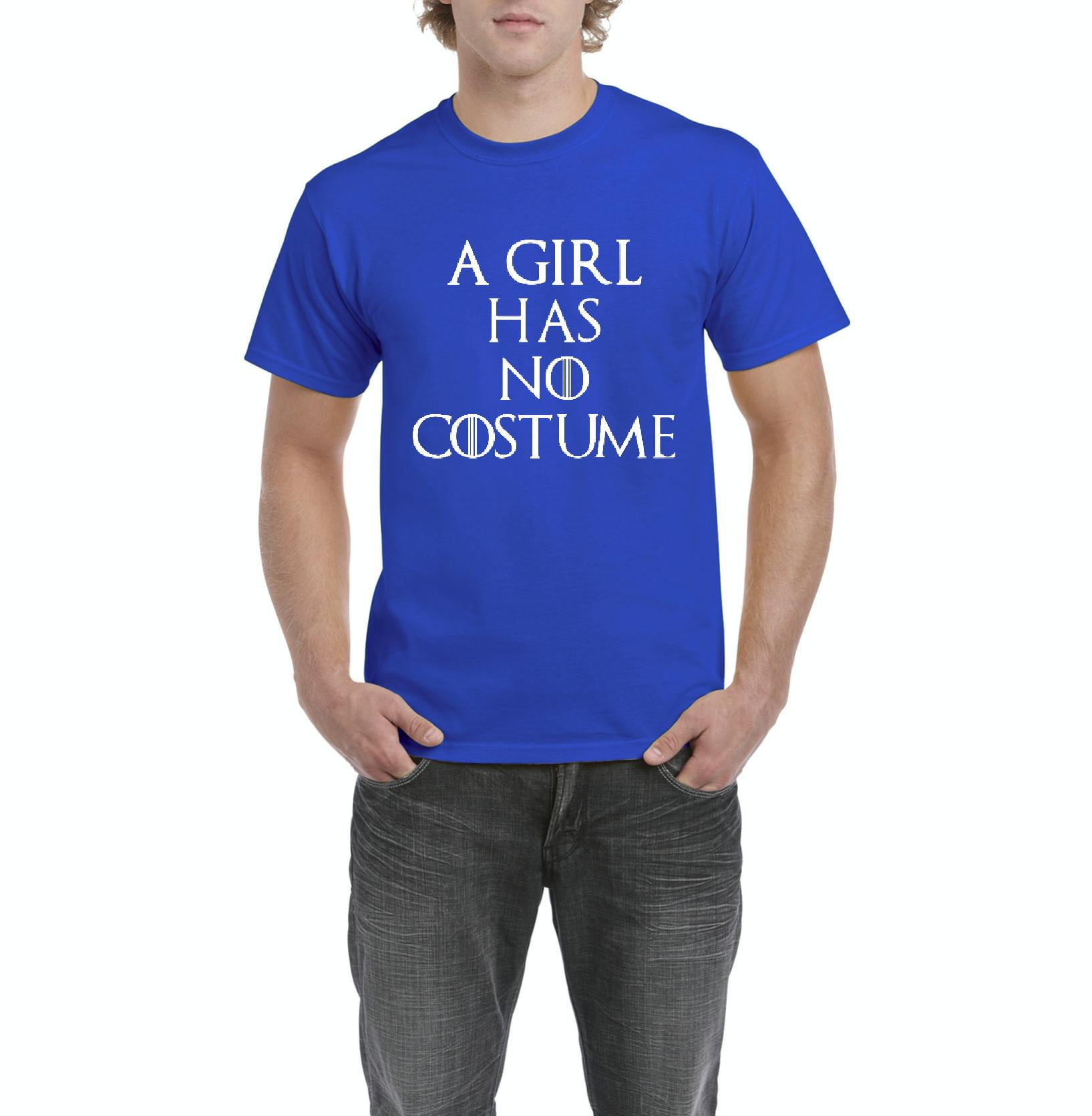 A Girl Has No Costume Halloween T Shirt A Girl Has No Costume Halloween T Shirt