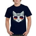 thumbnail image 1 of Normal is Boring - Men's T-Shirt Short Sleeve, up to Men Size 5XL - Kitty, 1 of 5