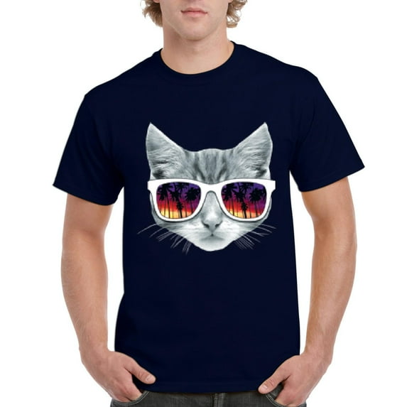 Normal is Boring - Men's T-Shirt Short Sleeve, up to Men Size 5XL - Kitty