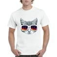thumbnail image 1 of Normal is Boring - Men's T-Shirt Short Sleeve, up to Men Size 5XL - Kitty, 1 of 5