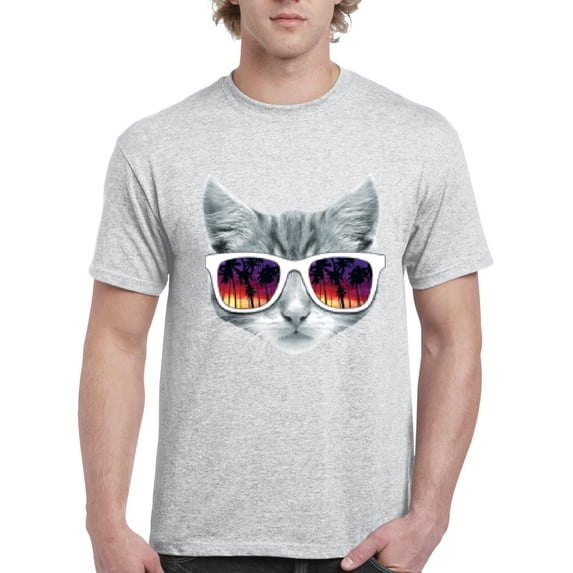 Normal is Boring - Men's T-Shirt Short Sleeve, up to Men Size 5XL - Kitty