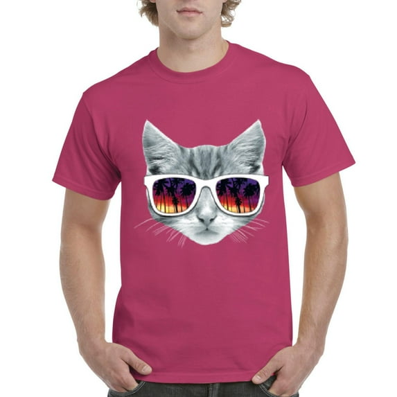 Normal is Boring - Men's T-Shirt Short Sleeve, up to Men Size 5XL - Kitty