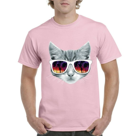 Normal is Boring - Men's T-Shirt Short Sleeve, up to Men Size 5XL - Kitty