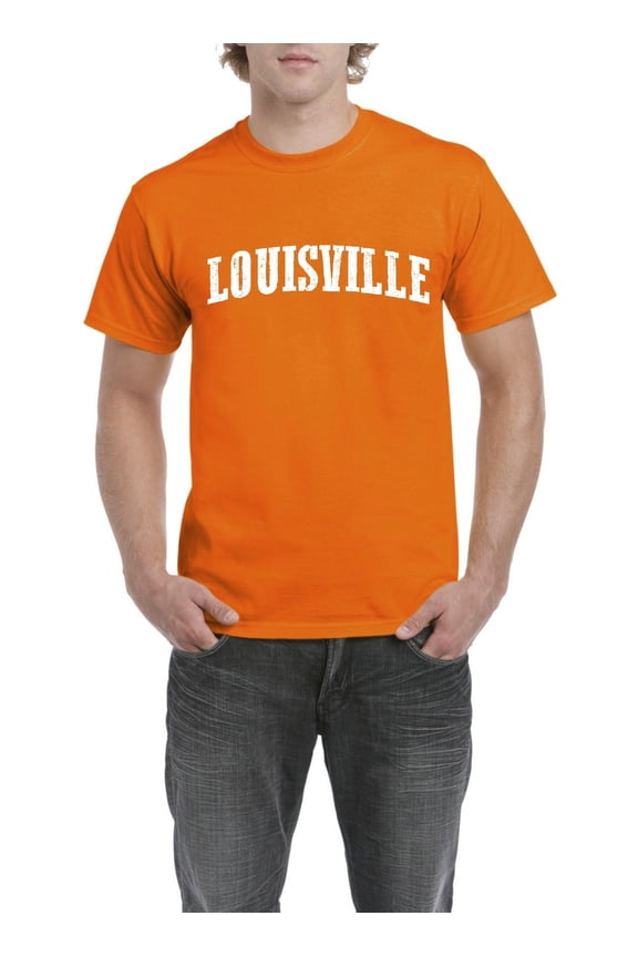- Men's T-Shirt Short Sleeve, up to Men Size 5XL - Louisville