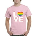 thumbnail image 1 of NIB - Men's T-Shirt Short Sleeve - Love Rainbow, 1 of 3