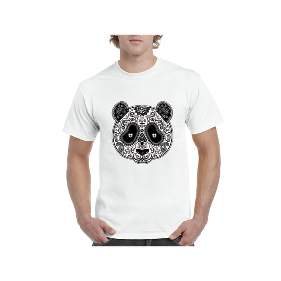 Normal is Boring - Men's T-Shirt Short Sleeve, up to Men Size 5XL - Panda