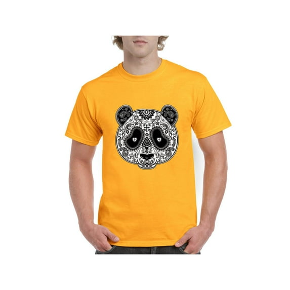 Normal is Boring - Men's T-Shirt Short Sleeve, up to Men Size 5XL - Panda
