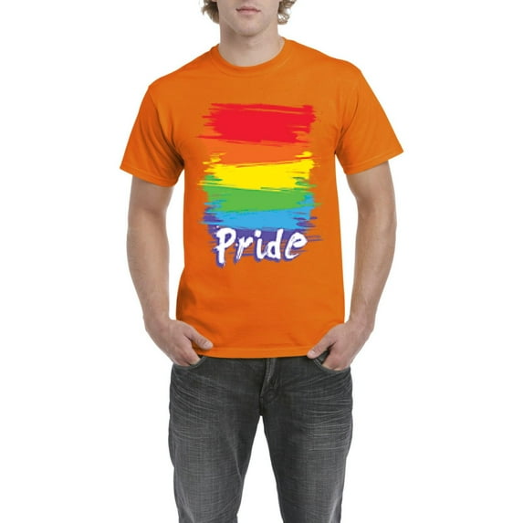 Normal is Boring - Men's T-Shirt Short Sleeve, up to Men Size 5XL - Rainbow Pride