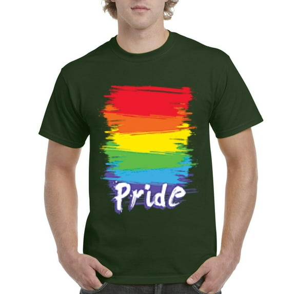 NIB - Men's T-Shirt Short Sleeve - Rainbow Pride