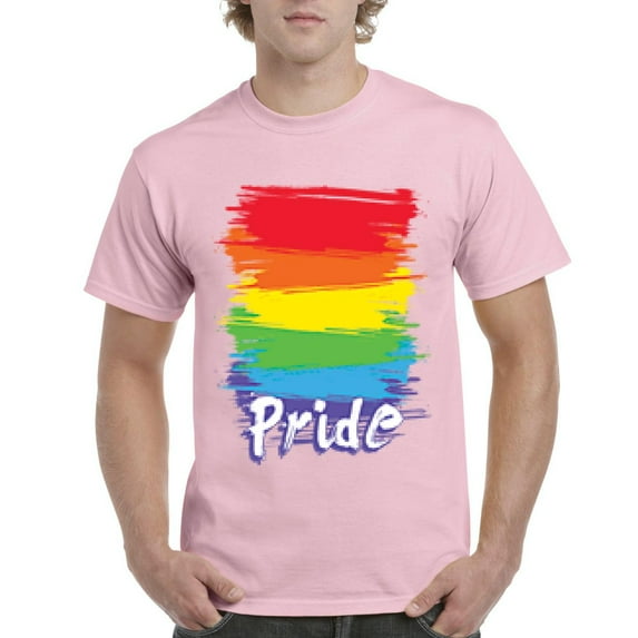 Normal is Boring - Men's T-Shirt Short Sleeve, up to Men Size 5XL - Rainbow Pride