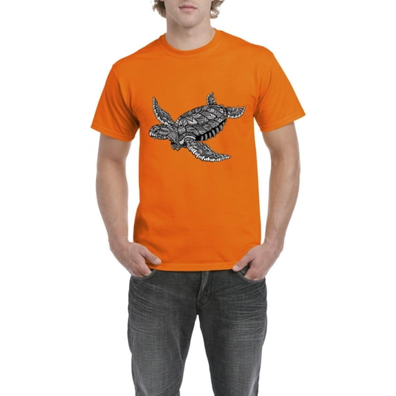 Normal is Boring - Men's T-Shirt Short Sleeve, up to Men Size 5XL - Sea Turtle Hawaii