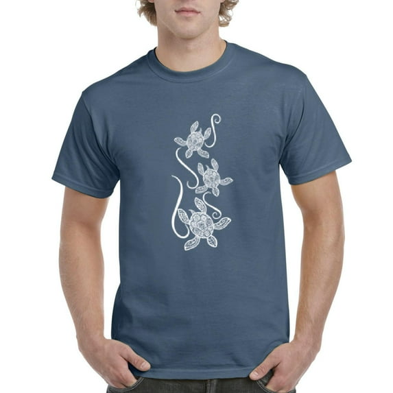 Normal is Boring - Men's T-Shirt Short Sleeve, up to Men Size 5XL - Sea Turtles Hawaii