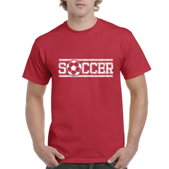 Normal is Boring - Men's T-Shirt Short Sleeve, up to Men Size 5XL - Soccer Balls