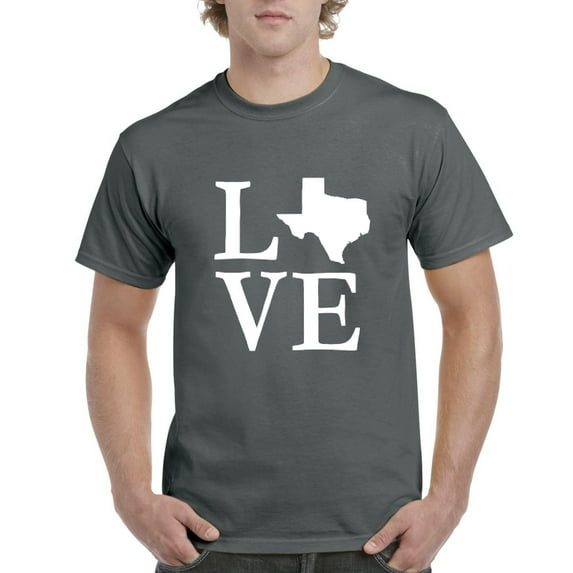 Normal is Boring - Men's T-Shirt Short Sleeve, up to Men Size 5XL - Texas Flag