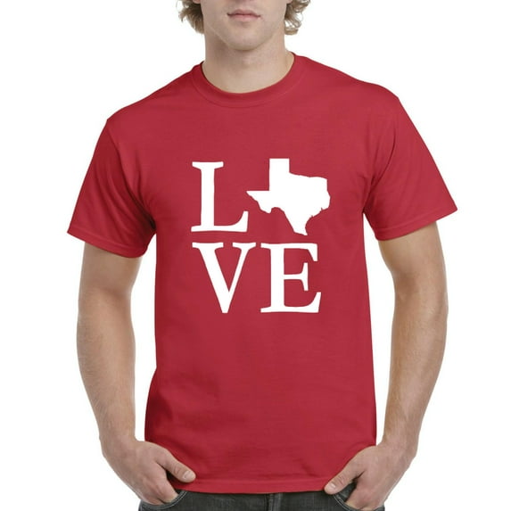 Normal is Boring - Men's T-Shirt Short Sleeve, up to Men Size 5XL - Texas Flag