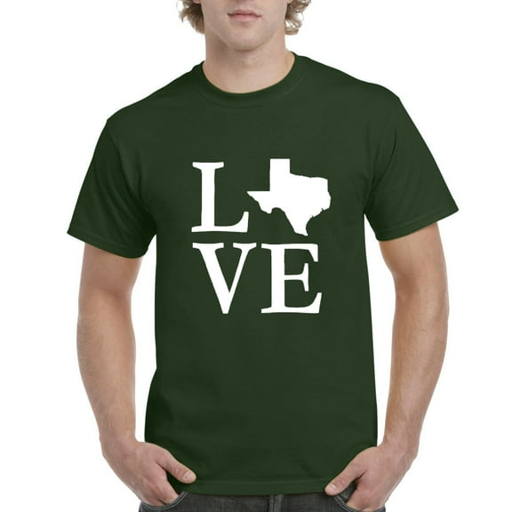 Normal is Boring - Men's T-Shirt Short Sleeve, up to Men Size 5XL - Texas Flag