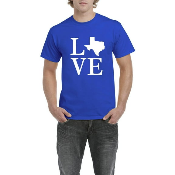 Normal is Boring - Men's T-Shirt Short Sleeve, up to Men Size 5XL - Texas Flag