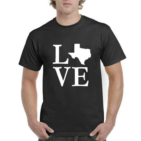 Normal is Boring - Men's T-Shirt Short Sleeve, up to Men Size 5XL - Texas Flag