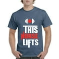 thumbnail image 1 of NIB - Men's T-Shirt Short Sleeve - This Nurse Lifts, 1 of 3