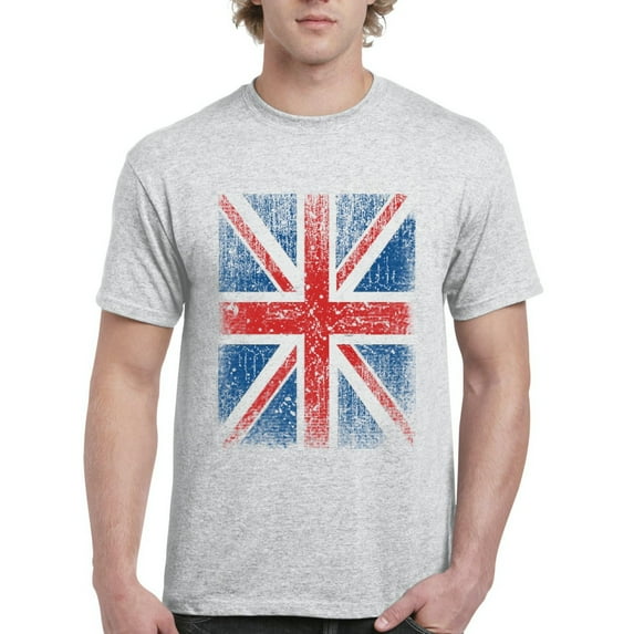 Normal is Boring - Men's T-Shirt Short Sleeve, up to Men Size 5XL - Union Jack British Flag