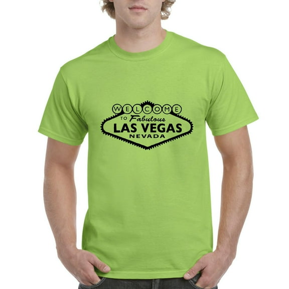 Normal is Boring - Men's T-Shirt Short Sleeve, up to Men Size 5XL - Welcome to Las Vegas Nevada