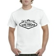 thumbnail image 1 of Normal is Boring - Men's T-Shirt Short Sleeve, up to Men Size 5XL - Welcome to Las Vegas Nevada, 1 of 5