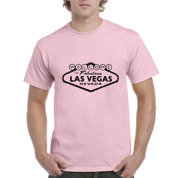 Normal is Boring - Men's T-Shirt Short Sleeve, up to Men Size 5XL - Welcome to Las Vegas Nevada
