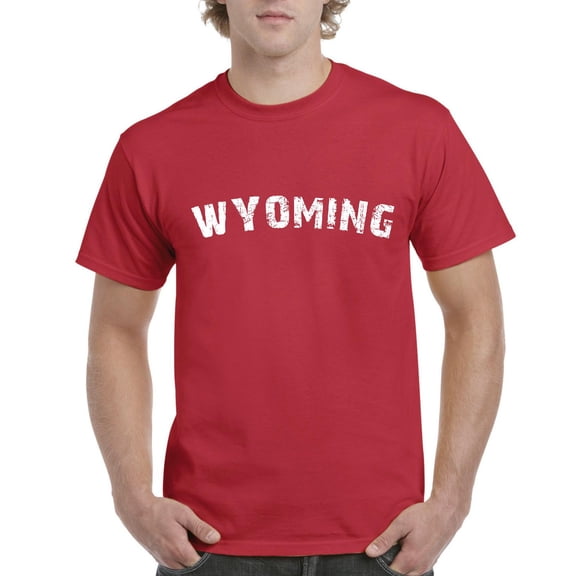 Normal is Boring - Men's T-Shirt Short Sleeve, up to Men Size 5XL - Wyoming